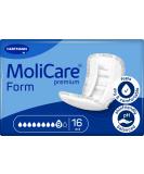 Molicare Premium Form 9 drops for the heaviest incontinence: maximum security extra outlet protection and discretion for women and men 16 pieces 1 9 drops - Buy Online on GoSupps.com