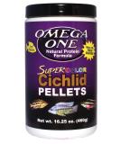 Omega One Super Color Sinking Cichlid Pellets 2mm 1.01 lb - Small Pellets (1 Pack) - Buy Online on GoSupps.com