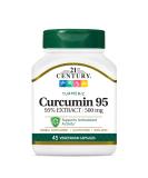 21st Century Curcumin 95 - 500mg - 45 Vegetarian Capsules for Health & Wellness - Buy Online on GoSupps.com