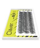 Clavier artificial eyelashes in tufts du2o double volume |Eyelashes in a tuft |Different lengths from 8 to 14 mm |Ultrav volume for a perfect look 13 mm - Buy Online on GoSupps.com