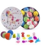 Leoce bombs for children 12PCs with surprise crystal toys inside handmade natural and organic foam bombs birthday present for girls and boys - Buy Online on GoSupps.com