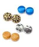 Buy Sports World Vision Opticool Contact Lens Container - Cute Travel Storage (3 Pack) - Wood Effect Designs - International Shipping Available - Buy Online on GoSupps.com