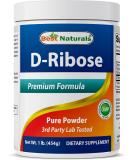 Buy Best Naturals D-Ribose Powder 1 Pound | Premium Energy & Recovery Support | International Shipping Available - Buy Online on GoSupps.com