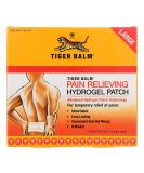 Tiger Balm Pain Relieving Patch Large 4 Each - Pack of 2 | Fast-acting Pain Relief - Buy Online on GoSupps.com