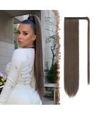 Fine Long Smooth Ponytail Hair Extension - Synthetic Braid for Women & Girls | Light Brown 60 cm (1 Pack) - Buy Online on GoSupps.com