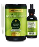 Go Nutrients Nascent Iodine Supplement - High Potency Liquid Drops - Non-GMO, Gluten-Free Iodine Edge Supplement - 30 ml (1.0 fl oz) - Buy Online on GoSupps.com