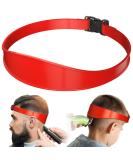 IrikDescia Adjustable Hair Cutting Edges | Professional Haircopy Tool for Even Haircuts | Portable & Easy to Use (Red) - Perfect for Straight Neck Hairline - Buy Online on GoSupps.com