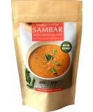 Inner Flame Authetic Instant Sambar Powder - Sambar Mix- Red Lentil Soup Authentic South Indian Style - Gluten Free - Vegan- NO CHEMICALS - NO PRESERVATIVES - Buy Online on GoSupps.com