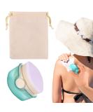 Sunscreen Applicator Brush for Kids | Portable Mini Sunblock Brush with Storage Bag - Buy Online on GoSupps.com