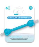 Fuchsi 2-in-1 Ear & Nose Cleaner for Babies | Special Round Shape for Effective Nasal Relief | Ideal Nasal Tweezers & Snot Remover - Buy Online on GoSupps.com