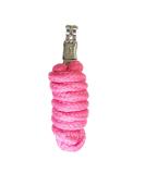 Premium Knit Panic Hooks for Horses | Stylish Leading Leash & Binding Design for Ponies Donkeys & Goats - Pink - Buy Online on GoSupps.com