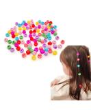JZK 100 Multi-Colored Mini Hair Clips for Braiding Perfect Small Clips for Kids Girls & Women - Buy Online on GoSupps.com