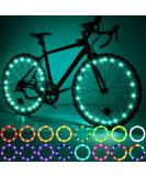 Waybelive 2 Pack LED Bike Wheel Light - Remote Control Tire LED Light | 16 Color Change | Waterproof & Super Bright | Ideal for Night Riding | Great Gift for Kids (2 Tires) - Buy Online on GoSupps.com
