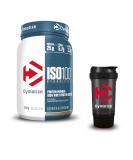 Dymatize ISO 100 Hydrolyzed Cookies & Cream 932g - Premium Whey Protein Isolate + Free Dymatize Shaker 500ml - International Shipping Available - Buy Online on GoSupps.com