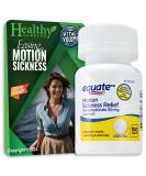 Buy Equate Fast-Acting Motion Sickness Relief Tablets 50 mg (100 Count) & Vital Volumes Tips Card Bundle | International Shipping Available - Buy Online on GoSupps.com