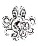Dopetattoo Tattoo design 6 Sheets Temporary Tattoos Octopus Temporary tattoo Neck Arm Chest - Buy Online on GoSupps.com