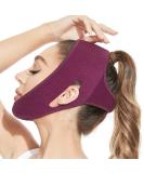 Women's Reusable Chin Strap Facial Double Chin Reducer - V Line Lifting Mask for Comfortable Face Contouring and Sagging Prevention - Buy Online on GoSupps.com