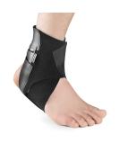 Sprained Ankle Support Brace for Men & Women - Injury Recovery Stabilizer for Basketball Volleyball & Soccer - M-Right - Buy Online on GoSupps.com