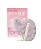 Foamie solid shower gel with cherry blossom & rice milk rich shower care dry skin with massage effect solid shower 100% vegan plastic-free silicone-free 80 g cherry blossom 80 g (1 Pack) - Buy Online on GoSupps.com