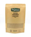 Organic Wholemeal Couscous - Nutritious and Flavorful - No Additives No Preservatives Raw Vegan and Non-GMO - Perfect for Salads Stews and Side Dishes - Thames Organic 500g - Buy Online on GoSupps.com