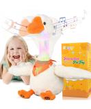Dancing Goose Talking Toy - Mimicking, Recording, and Singing English Songs | Animated & Glowing Musical Plush Baby Toy Gift for Kids - Buy Online on GoSupps.com