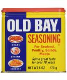 Old Bay Seasoning Can 6 oz - Authentic Maryland Spice Blend - Buy Online on GoSupps.com