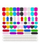 72-Pack Pet Metal Name Shields Round Square & Heart Pendants for Dogs & Cats | Custom Name Tags - Buy Online on GoSupps.com