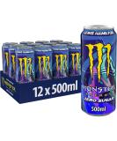 Monster Energy Lewis Hamilton Zero 500ml x 12 - Buy Online on GoSupps.com