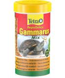 Tetra ReptoDelica Gammarus Mix turtle food - natural food made from freshwater shrimps & anchovies 250 ml can - Buy Online on GoSupps.com