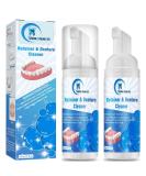 Aligner Cleaner 2 Pack Denture Cleaner and Whitener Paste Foam Perfect for Sports Mouth Guard and Denture Fast-Acting Alternative to Retainer Cleaner Tablets Whitens Teeth and Fights Bad Breath - Buy Online on GoSupps.com