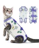 Shop Pumyporeity Recovery Suit for Cats - Post-Op Pajama Bodysuit in Purple (M) | Ideal for Castration & Surgery Recovery - Buy Online on GoSupps.com