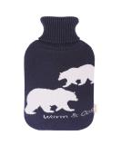 HomeTop Large 2L Polar Bear Hot Water Bottle Cover - Navy Blue 1 Count - Buy Online on GoSupps.com
