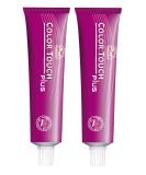 Wella Professionals Color Touch Plus 44/07 - Mittelbraun Intensiv Natur Braun 60 ml | International Shipping Available - Buy Online on GoSupps.com