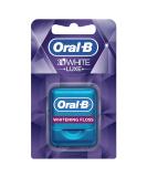 Oral-B 3D White Luxe Whitening Dental Floss - 35m | Buy Online for Bright Smiles | International Shipping Available - Buy Online on GoSupps.com
