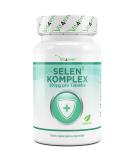 Buy Selen Triple Complex 365 Tablets - 200 g - Vegan High-Dose Sodium Selenite & Selenium Yeast - Premium Quality - Laboratory Tested - International Shipping - Buy Online on GoSupps.com