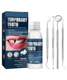 DMNQ Temporary Tooth Repair Kit | Artificial Teeth & Dental Care Set for Missing & Broken Teeth | Complete Oral Tools Included - Buy Online on GoSupps.com
