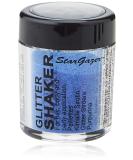 Stargazer UV Glitter Shaker Purple. Cosmetic glitter powder for use on the eyes lips face body hair and nails.