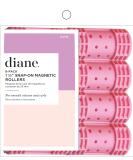 Diane Snap-On Magnetic Rollers Pack of 8 Hair Curlers for Women and Girls  Small  Diameter  Pink  D4719  8 Count (Pack of 1) - Buy Online on GoSupps.com