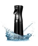 LSAIFATER Continuous Water Mist Hair Spray Bottle 160ml - Perfect for Hairstyles Plants & Cleaning - Black - Buy Online on GoSupps.com