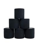 Buy Weightlifting Tape - Stretch Sports Tape for Wrist & Hand - 6 Rolls Black | Best for Athletes - Buy Online on GoSupps.com