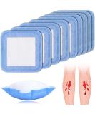 4x4 Super Absorbent Wound Dressing | Nonstick Heavy Drainage Bandages for Pressure Ulcers & Chronic Wounds - Pack of 10 - Buy Online on GoSupps.com