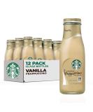 Starbucks Frappuccino Vanilla Coffee Drink 13.7 Fl Oz - Pack of 12 - Buy Online on GoSupps.com