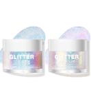 LANGMANNI 2Pcs Holographic Body Glitter Gel for Body Face Hair and Lip.Color Changing Glitter Gel Under Light. Vegan & Cruelty Free-1.35 oz/pcs (1# Golden Ocean+2# Sparkling Pink) - Buy Online on GoSupps.com