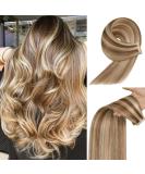 YDDM Invisible Tape Hair Extensions - 22 Inch Real Hair 20pcs P6/613# (55cm) | Best Quality Skin Weft for Effortless Style - Buy Online on GoSupps.com