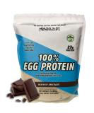 Healthy N Fit 100% Egg Protein - Heavenly Chocolate (2lb) | Ultra Pure Egg White Protein Isolate with Natural Peptides - Buy Online on GoSupps.com