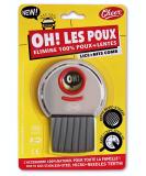 OH! LE POUX Patented Stainless Steel Lice & Nit Comb with Magnifying Glass - Effective & Durable Solution for Lice Removal - Buy Online on GoSupps.com