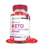 Premier Keto ACV Gummies 2000MG - Vegan Non-GMO Apple Cider Vinegar with Pomegranate & Beet Juice - 60 Count - Buy Online on GoSupps.com