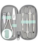 Marqus 7-Piece Manicure Set for Men & Women | Solingen Nail Tools in Real Leather Case - Premium Hand & Foot Care | Made in Germany - Buy Online on GoSupps.com