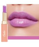 Oulac 2 in1 lipstick and lip balm juicy and shiny lip care lipstick smooth and hydrated lips shiny finish for dry cracked and brittle lips vegan (10) Light Lavender (10) - Buy Online on GoSupps.com