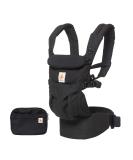 Ergobaby Omni 360 Baby Carrier with Lumbar Support - Pure Black | Newborn to Toddler, 7-45 lbs | 1 Count - Buy Online on GoSupps.com